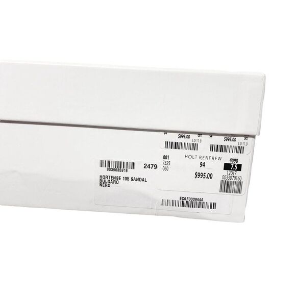 YVES Saint Laurent - Black Leather Hortense 105 Lace-Up Wedges - Picture 10 of 10